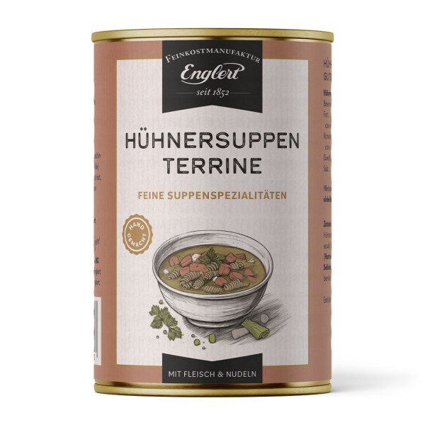 Preview: Terrinen-Set (je 2 Dosen Erbsenterrine, Linsenterrine und Hühnersuppenterrine)